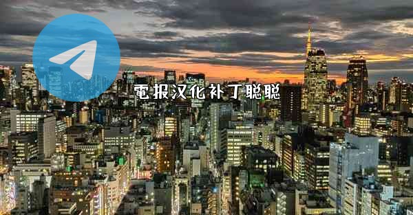 電报汉化补丁聪聪