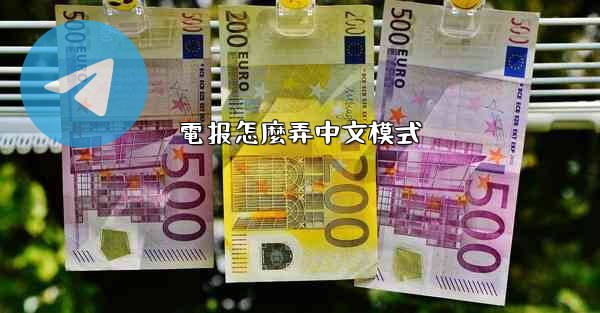 電报怎麼弄中文模式