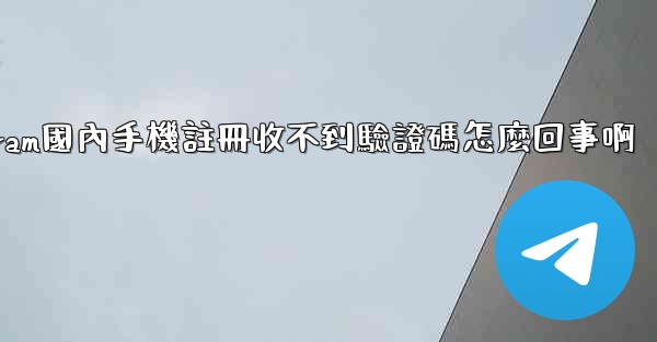 telegeram國內手機註冊收不到驗證碼怎麼回事啊