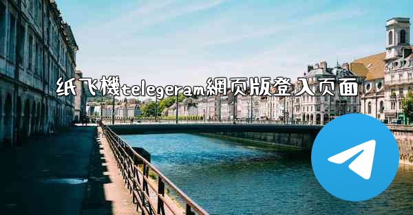 纸飞機telegeram網页版登入页面