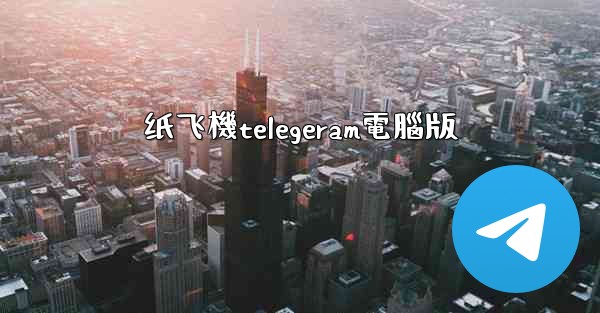 纸飞機telegeram電腦版
